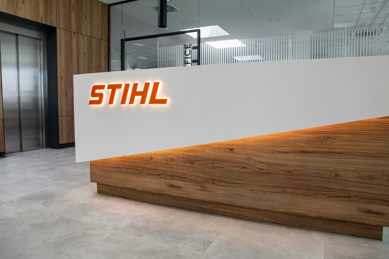 Unutrašnjost STIHL kancelarije