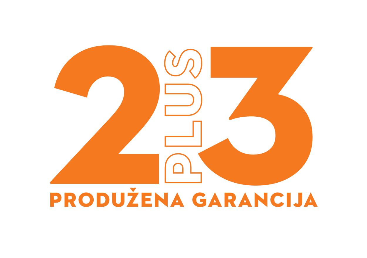 Logotip produžene garancije 2plus3